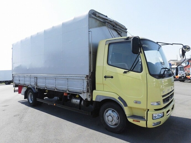 三菱ふそう ファイター 中型 幌車（ウィング式） PA-FK71F(6489) 2枚目