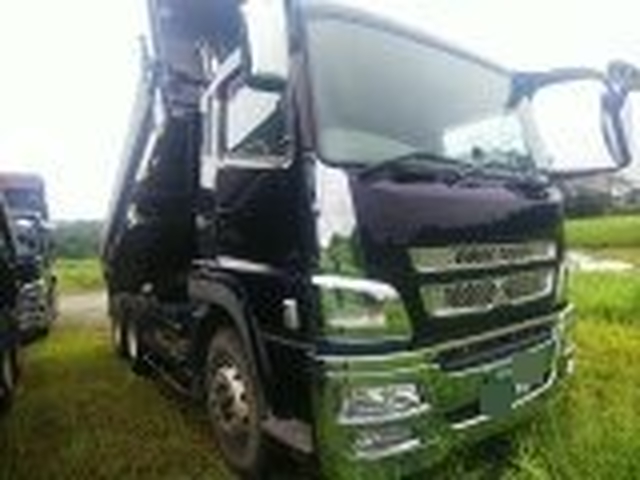 三菱ふそう スーパーグレート 大型 土砂ダンプ QPG-FV60VX(34544) 1枚目