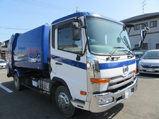 UDトラックス（日産） コンドル 中型 塵芥車（回転式） TKG-MK38L(9256) 2枚目
