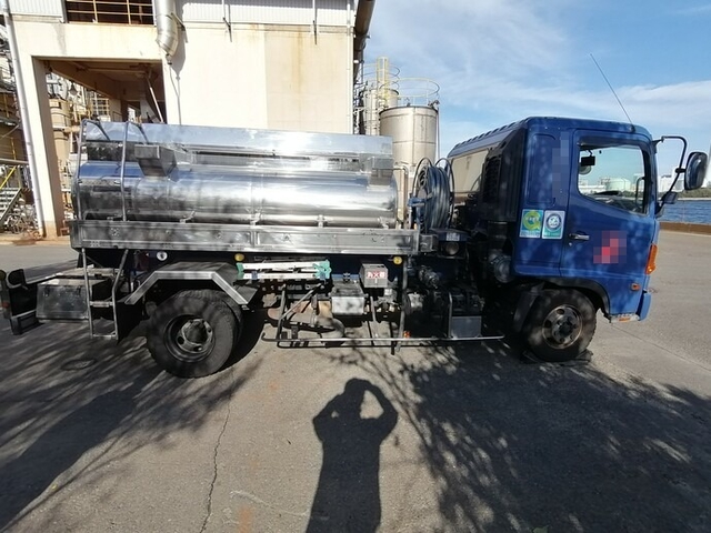 日野 レンジャー 中型 タンクローリー BKG-FD7JGYA(4618) 8枚目