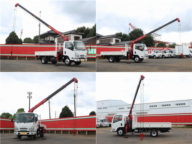 いすゞ エルフ 小型 平ボディ（クレーン付） TPG-NMR85AN(112691) 11枚目