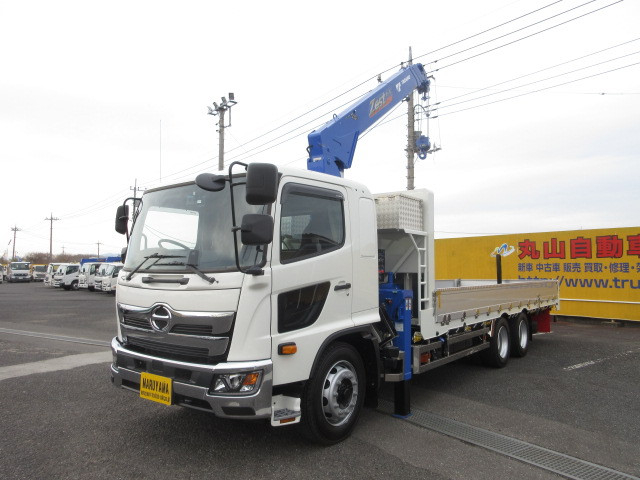 日野 レンジャー 増トン 平ボディ（クレーン付） 2DG-GK2ABA(107969) 8枚目