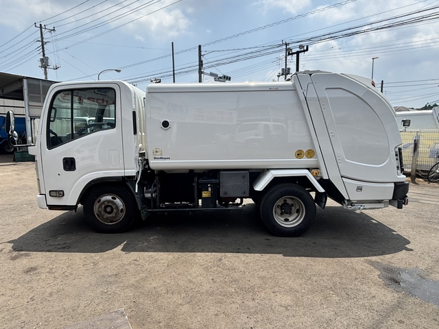 いすゞ エルフ 小型 塵芥車（回転式） TKG-NMR85N(108196) 8枚目