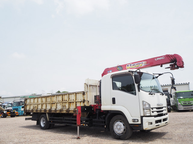 いすゞ フォワード 増トン 平ボディ（クレーン付） LPG-FTR90S2(110589) 7枚目