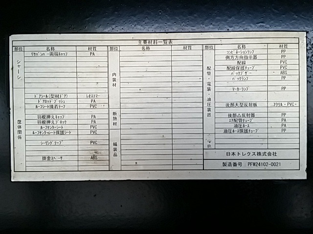 トレクス その他 トレーラ（ウィング） PFW24102(8062) 81枚目