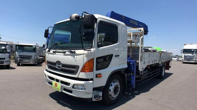 日野 レンジャー 中型 平ボディ（クレーン付） LDG-FG8JPAA(34806) 1枚目