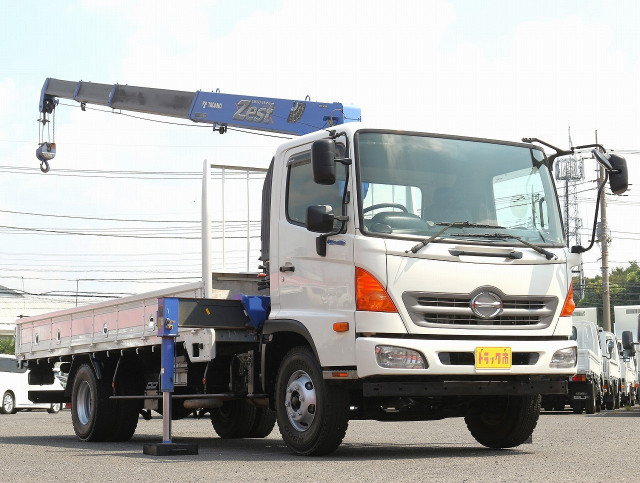 日野 レンジャー 小型 平ボディ（クレーン付） SDG-FC9JKAP(91537) 3枚目