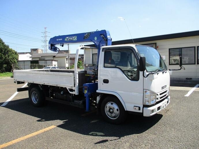 いすゞ エルフ 小型 平ボディ（クレーン付） TRG-NKR85R(12601) 3枚目