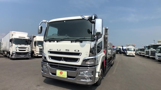 三菱ふそう スーパーグレート 大型 平ボディ（クレーン付） QKG-FV50VZ(35239) 39枚目