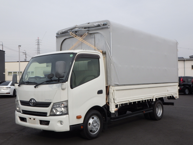 トヨタ ダイナ 小型 幌車（ウィング式） TKG-XZU710(102004) 5枚目