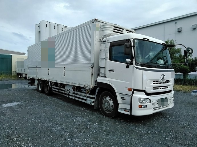 Nissan UD quon Large Freezer wing body PKG-CD4ZA(3861) 1枚目