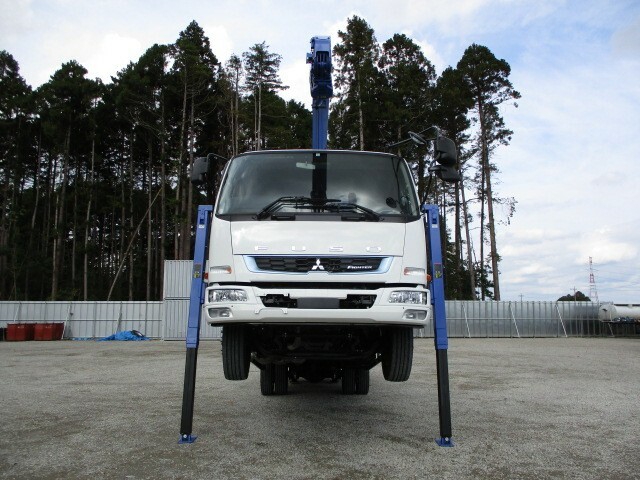 三菱ふそう ファイター 中型 平ボディ（クレーン付） 2KG-FK62FZ(7743) 2枚目