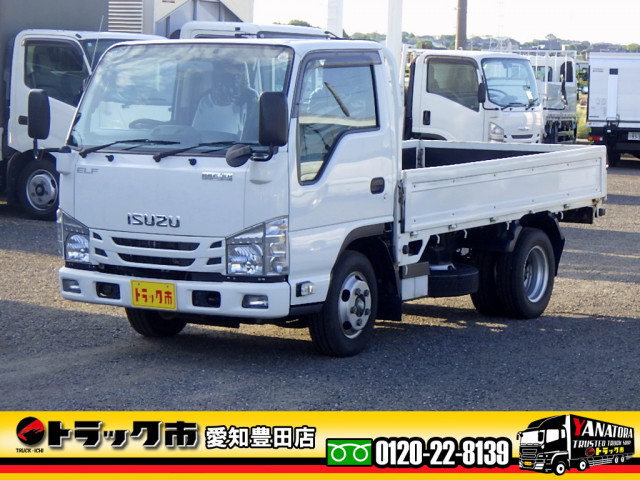 いすゞ エルフ 小型 平ボディ 2RG-NJR88A(110087) 1枚目