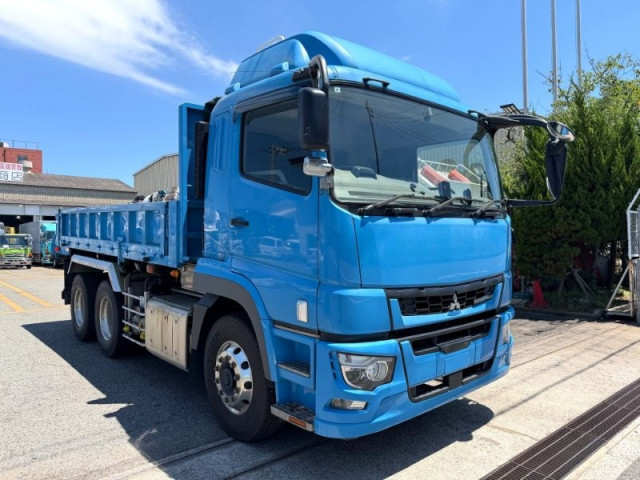 Mitsubishi Fuso super_great Large Soil dump 2PG-FV70GX(110394) 2枚目
