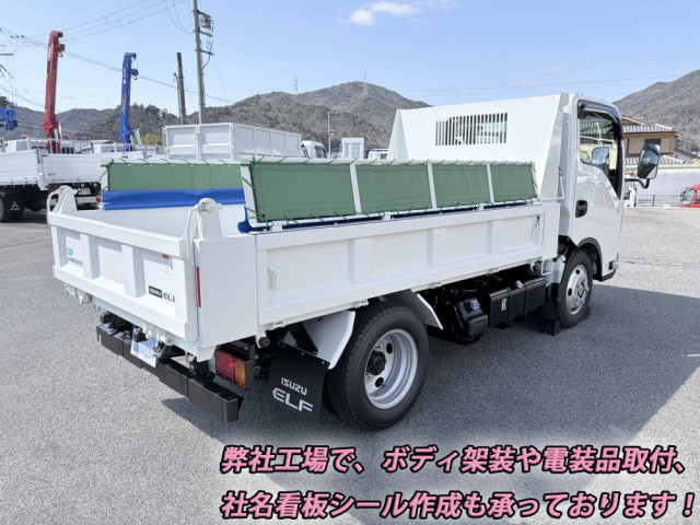 いすゞ エルフ 小型 土砂ダンプ 2RG-NKR88AT(102592) 2枚目