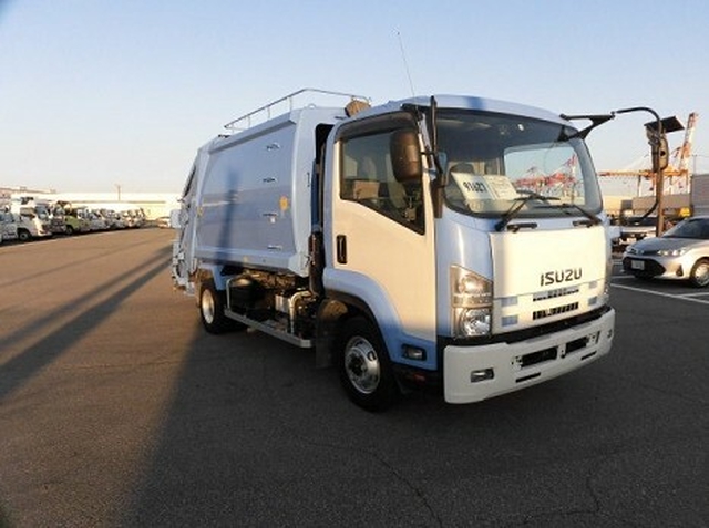 いすゞ フォワード 中型 塵芥車（プレス式） TKG-FRR90S1(11086) 3枚目