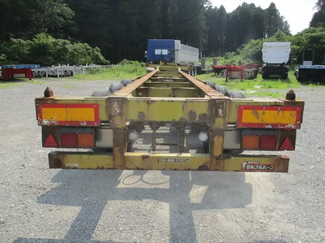 フルハーフ トレーラ（海上コンテナ40ft） KFKGF340W(108186) 6枚目
