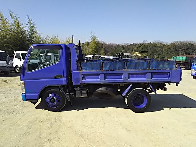 三菱ふそう キャンター 小型 土砂ダンプ PA-FE71BBD(7641) 4枚目