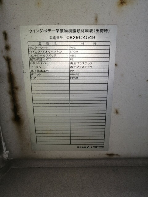 三菱ふそう ファイター 増トン ウィング PDG-FK65FZ(5637) 88枚目