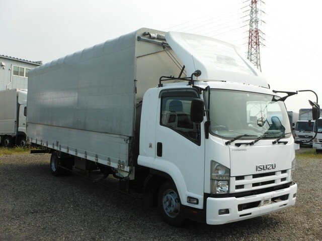 いすゞ フォワード 中型 幌車（ウィング式） PKG-FRR90S2(7917) 2枚目