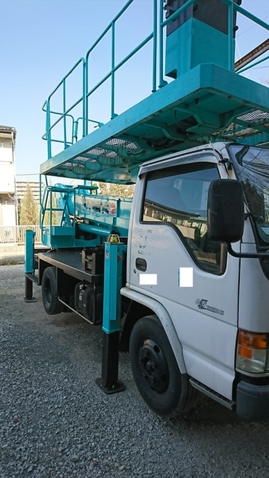 いすゞ エルフ 小型 高所作業車 KK-NKR71GN(1180) 3枚目