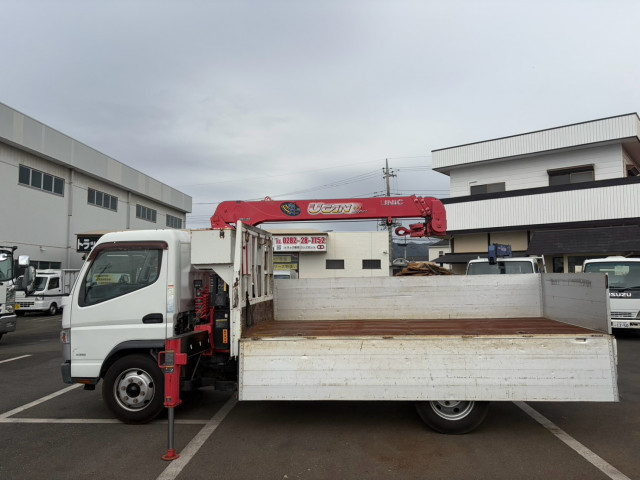 三菱ふそう キャンター 小型 平ボディ（クレーン付） TKG-FEA80(112728) 8枚目