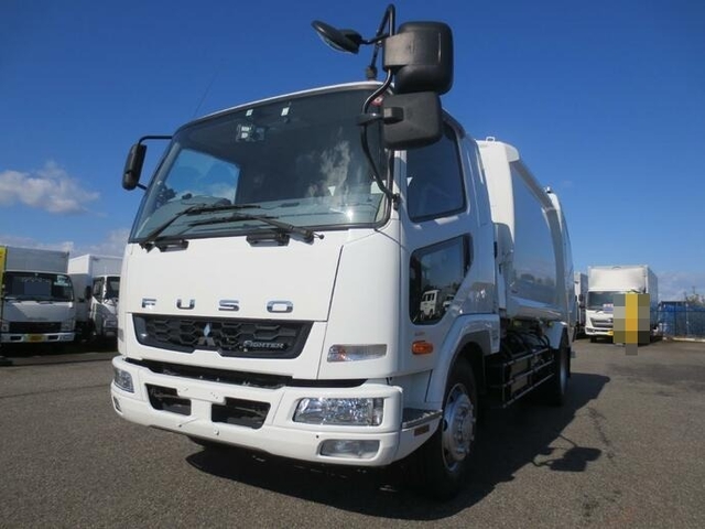 三菱ふそう ファイター 増トン 塵芥車（プレス式） QKG-FK62FZ(8520) 2枚目