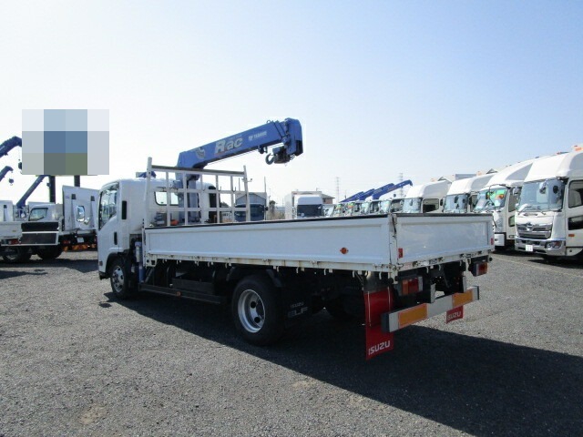 いすゞ エルフ 小型 平ボディ（クレーン付） BDG-NPR85AR(9969) 3枚目