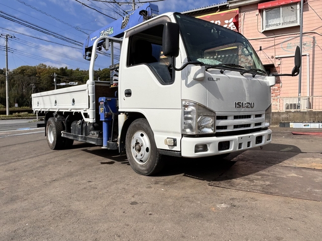 Isuzu elf Small Crane equipped trucks TKG-NKR85AR(108117) 3枚目