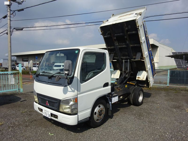三菱ふそう キャンター 小型 土砂ダンプ KK-FE71CBD(110861) 1枚目