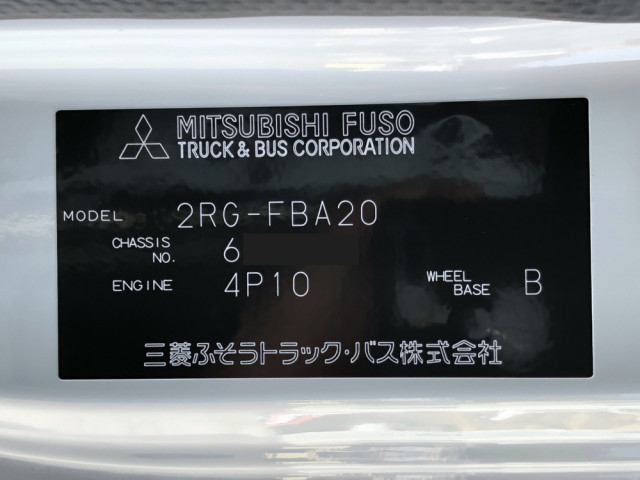 Mitsubishi Fuso canter Small Double cab 2RG-FBA20(88109) 49枚目