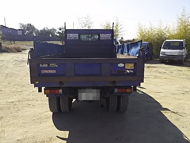 三菱ふそう キャンター 小型 土砂ダンプ PA-FE71BBD(7641) 6枚目