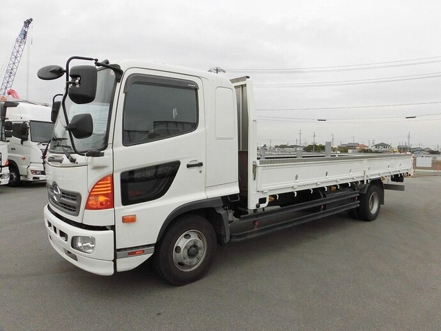 日野 レンジャー 中型 平ボディ TKG-FD9JLAA(8428) 1枚目