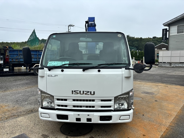 Isuzu elf Small Crane equipped trucks TKG-NKR85AR(108451) 2枚目