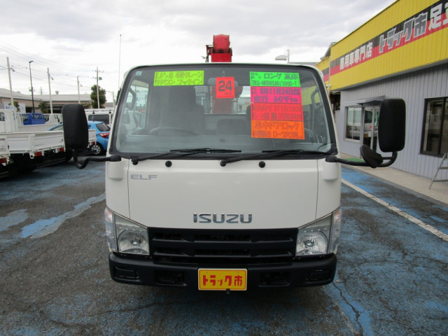 いすゞ エルフ 小型 平ボディ（クレーン付） TKG-NKR85AR(102730) 13枚目