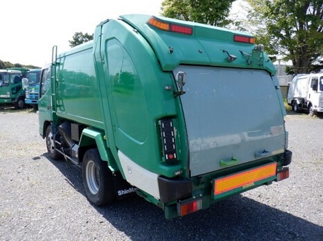 三菱ふそう キャンター 小型 塵芥車（回転式） PDG-FE73D(11081) 4枚目