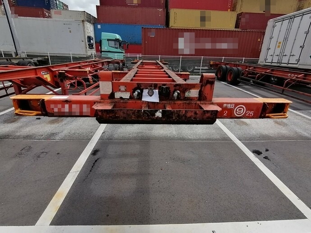 Fullhalf other Large 20ft container chassis trailer KFKHG340(5659) 3枚目