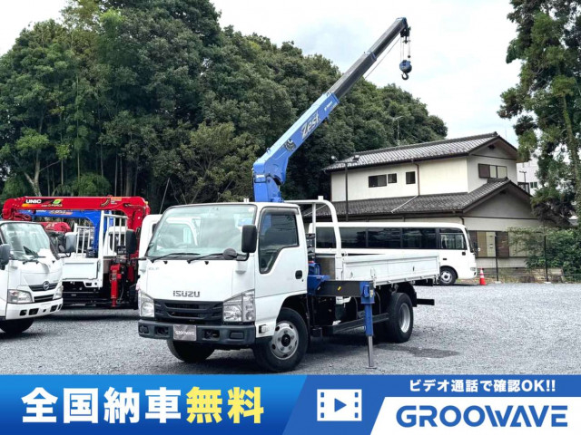 いすゞ エルフ 小型 平ボディ（クレーン付） TPG-NKR85AR(111611) 1枚目