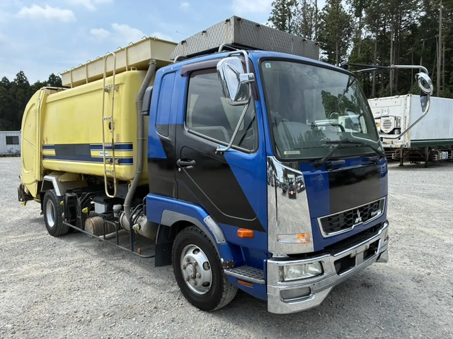三菱ふそう ファイター 中型 塵芥車（プレス式） TKG-FK61F(108885) 3枚目