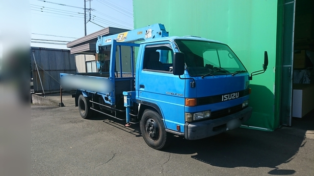 いすゞ エルフ 小型 平ボディ（クレーン付） U-NPR66LR(1896) 2枚目