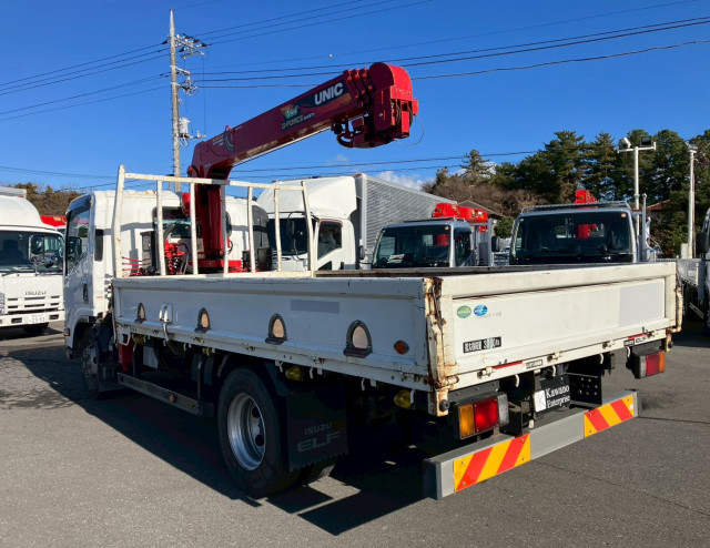 いすゞ エルフ 小型 平ボディ（クレーン付） SKG-NPR85YN(98268) 13枚目