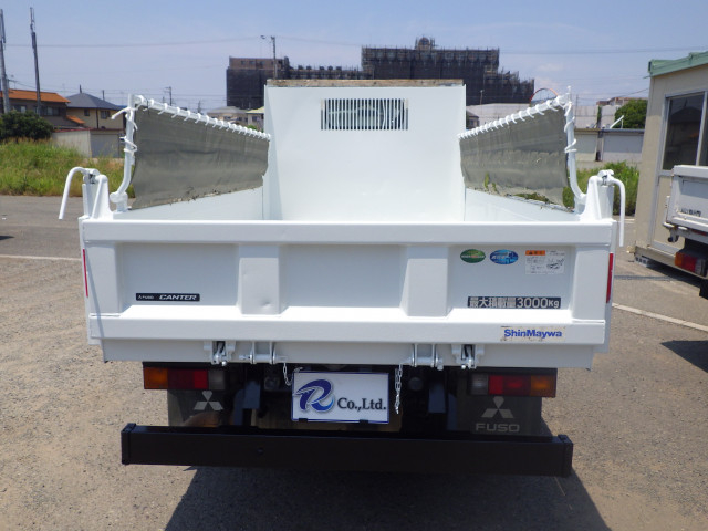 三菱ふそう キャンター 小型 土砂ダンプ 2RG-FBA60(110654) 5枚目