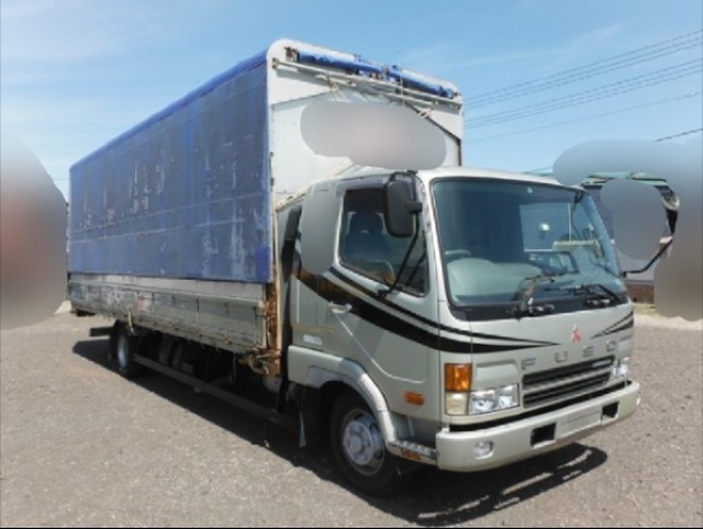 三菱ふそう ファイター 中型 幌車 KK-FK61HM(1858) 1枚目