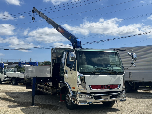 三菱ふそう ファイター 増トン 平ボディ（クレーン付） 2KG-FK65FZ(109567) 2枚目