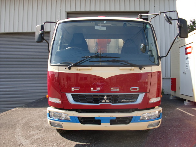 三菱ふそう ファイター 中型 平ボディ（クレーン付） 2KG-FK61F(10308) 5枚目