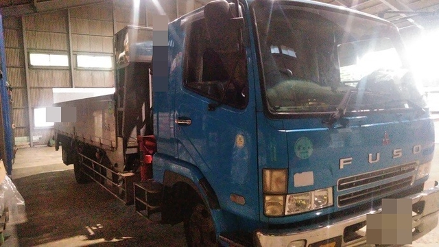 三菱ふそう ファイター 増トン 平ボディ（クレーン付） PJ-FK64FLZ(2815) 7枚目