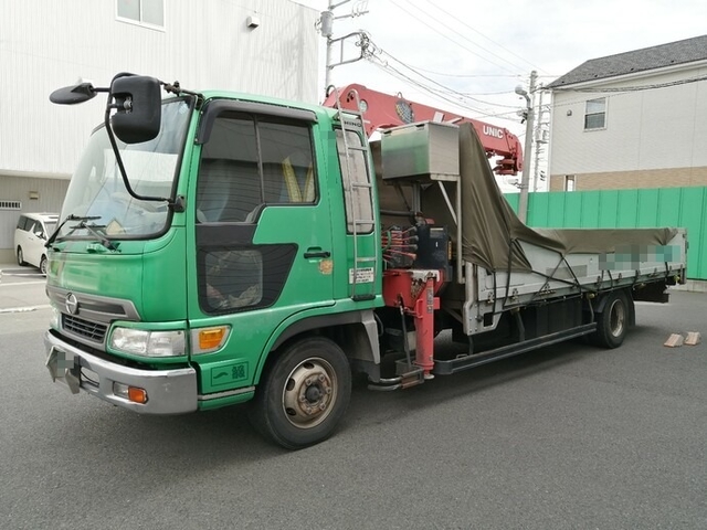 日野 レンジャー 中型 平ボディ（クレーン付） KK-FD1JLDA(4344) 7枚目