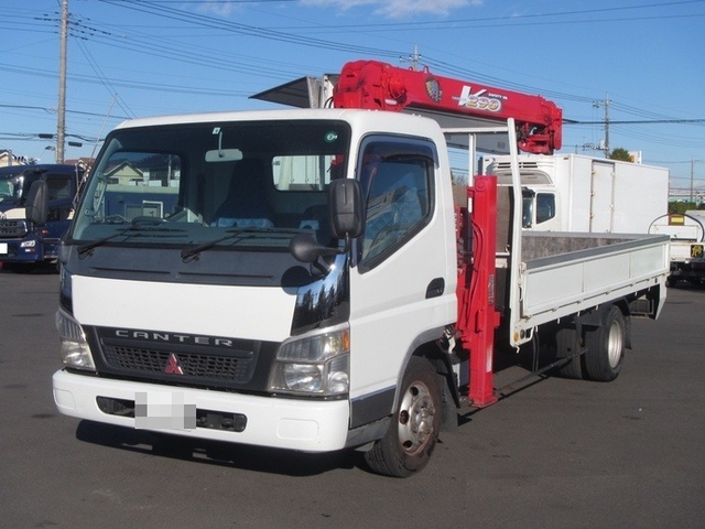 三菱ふそう キャンター 小型 平ボディ（クレーン付） KK-FE82EG(8018) 2枚目