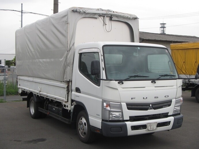 三菱ふそう キャンター 小型 幌車（ウィング式） TKG-FEB50(9755) 2枚目