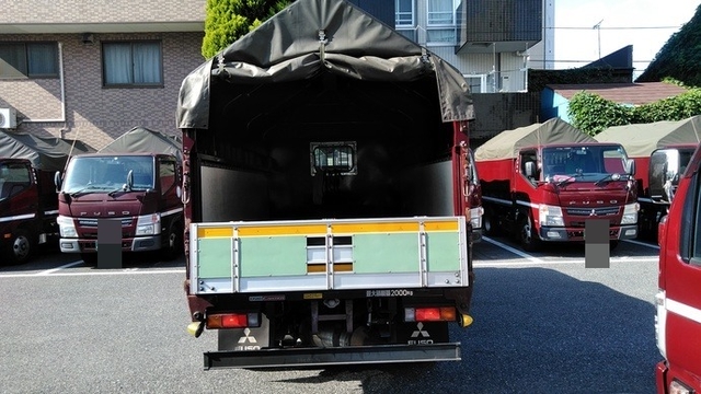 三菱ふそう キャンター 小型 幌車 SKG-FBA20(3130) 3枚目